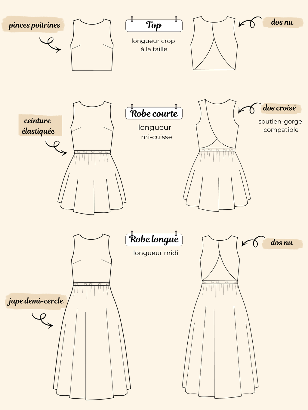 Robe et top MENORCA