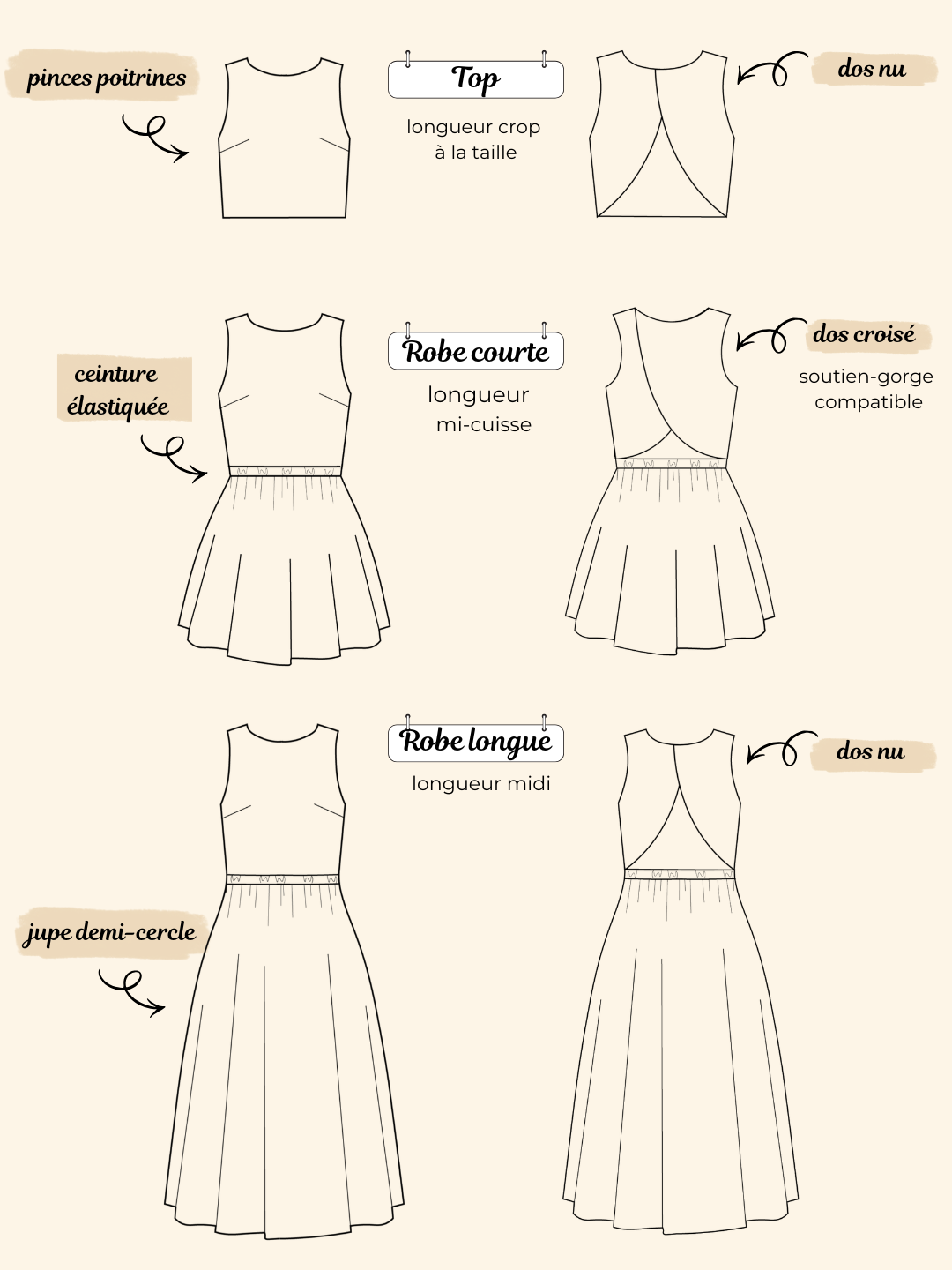 Robe et top MENORCA