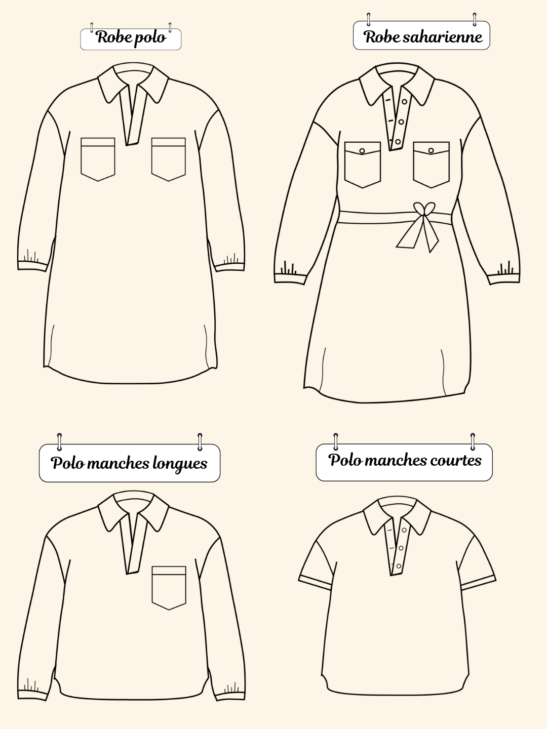 Robe polo AURE