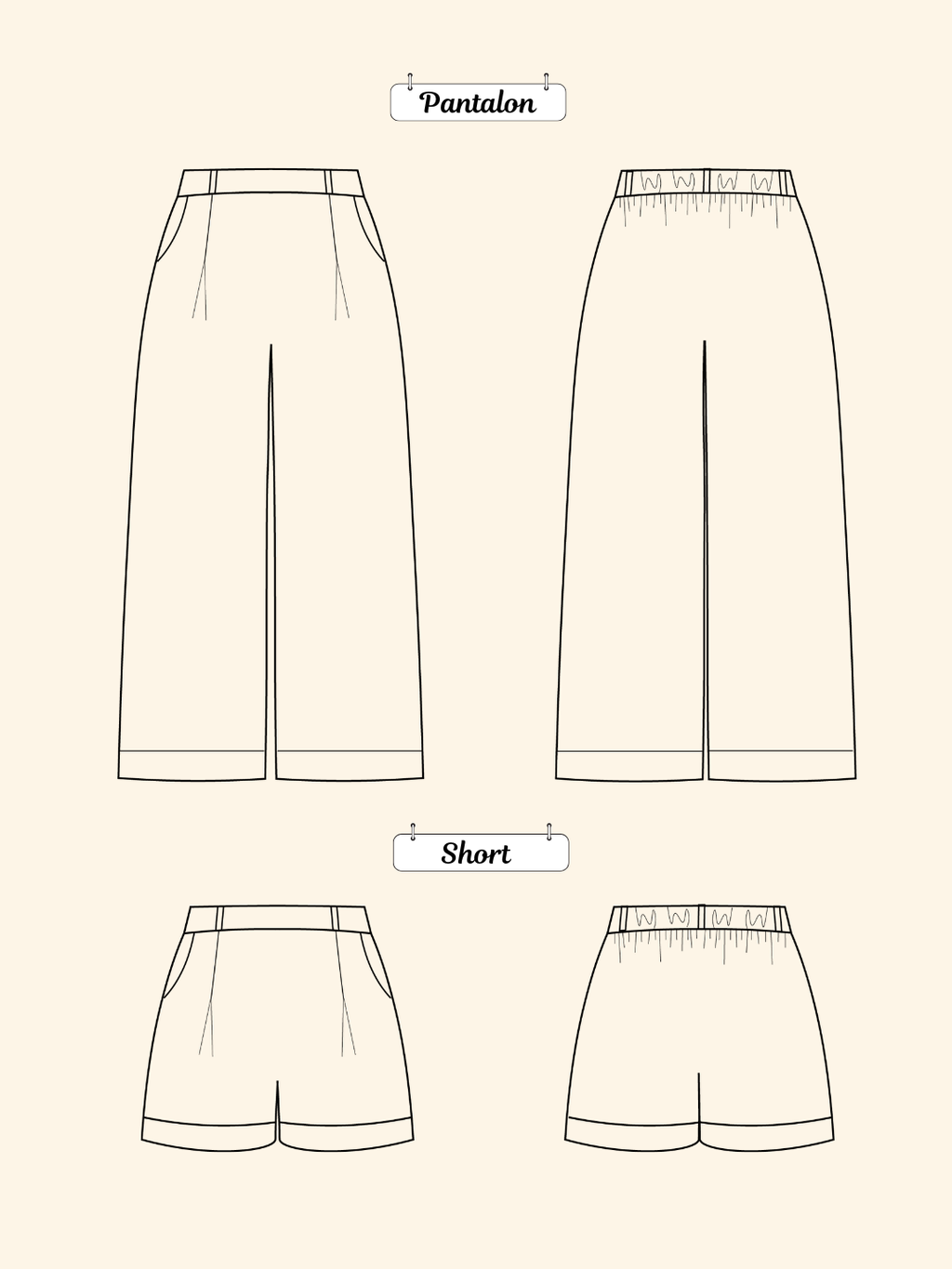 Pantalon et short LAZULI